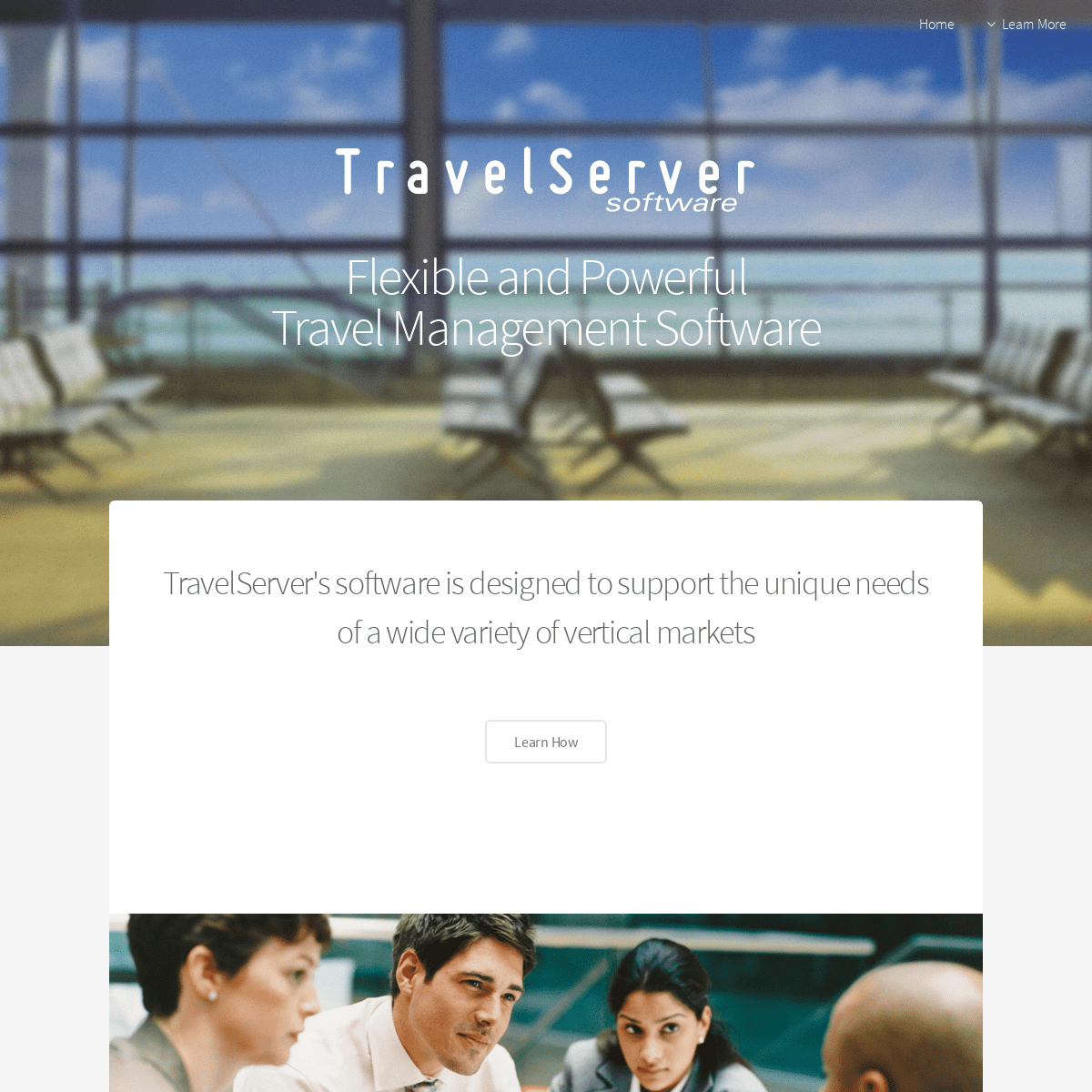 TravelServer Software Web Site