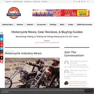 20+ Years of Motorcycle Gear & Riding Reviews | webBikeWorld