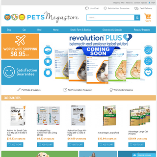Pets Megastore - Discount Medical Supplies for Pets