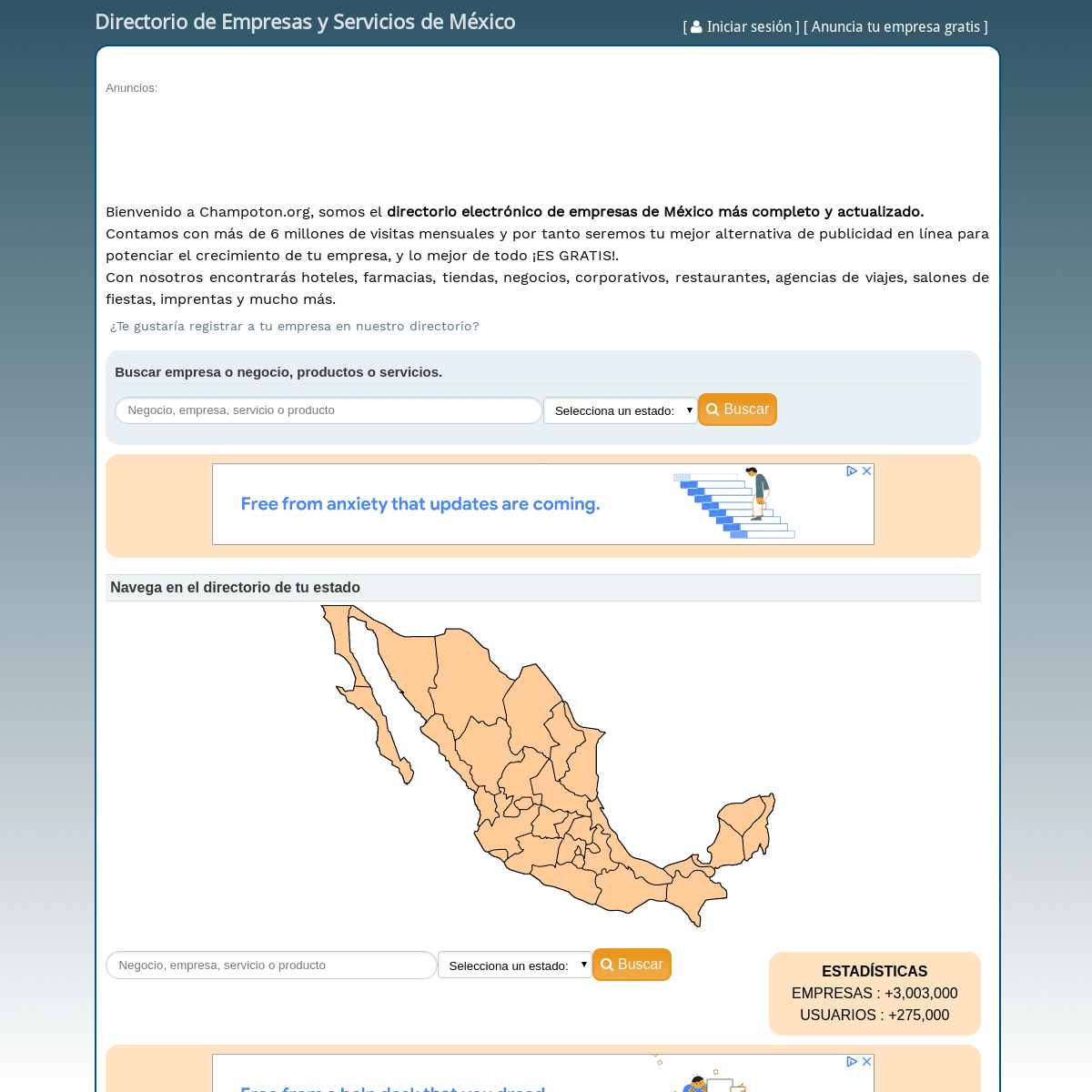 Directorio de Empresas y Servicios de México