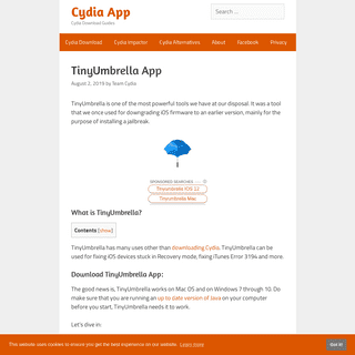 TinyUmbrella App Download ( Mac and Windows )