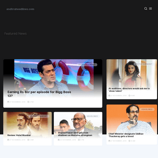 A complete backup of andhraheadlines.com