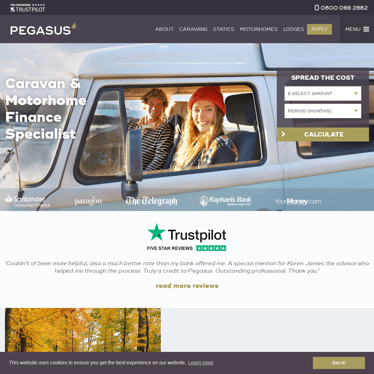 Caravan Finance | Pegasus Caravan Finance Pegasus Caravan Finance