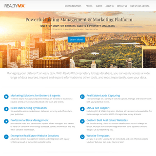 RealtyMX - Real Estate Marketing & Management Platform