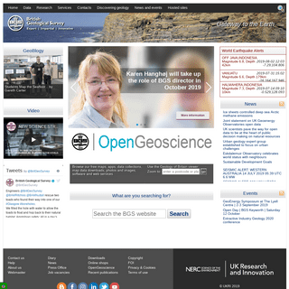 British Geological Survey (BGS) | A world-leading geoscience centre