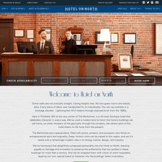 Hotel On North | Hotel in Pittsfield MA | Berkshires Hotel