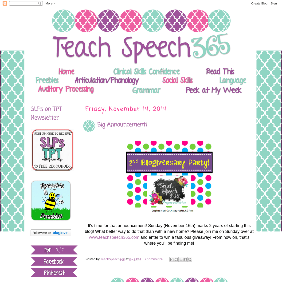 Teach Speech 365