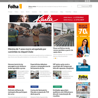 A complete backup of folha1.com.br