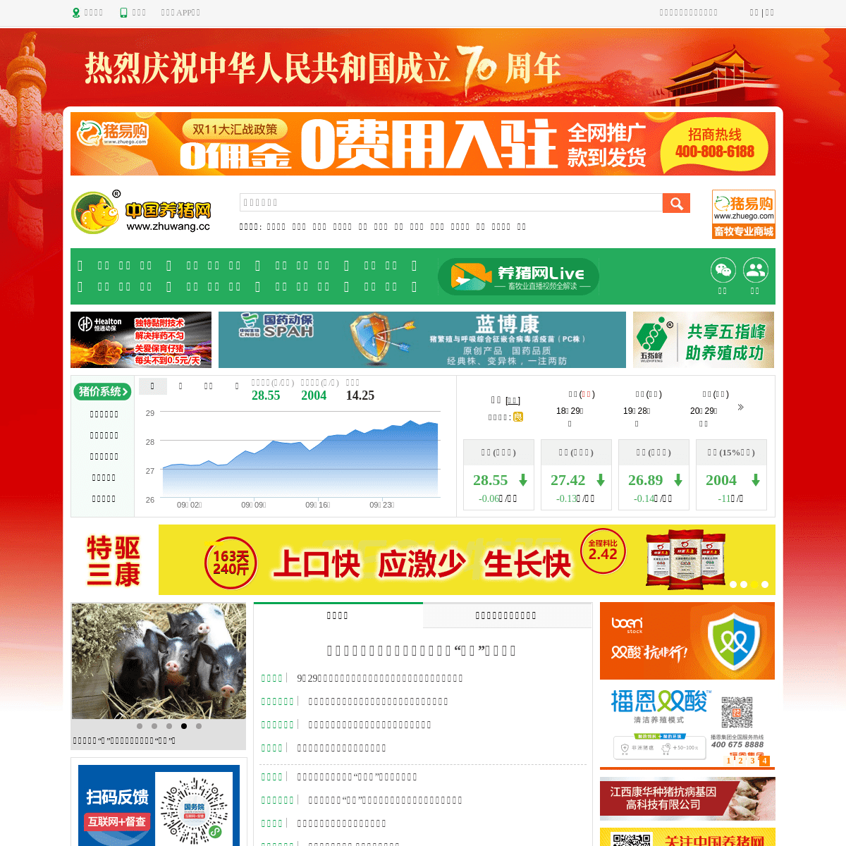 中国养猪网-中国养猪行业门户网站