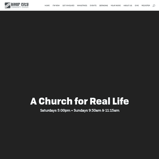 A Church for Real Life - San Antonio Non-Denominational Church - River City Community Church