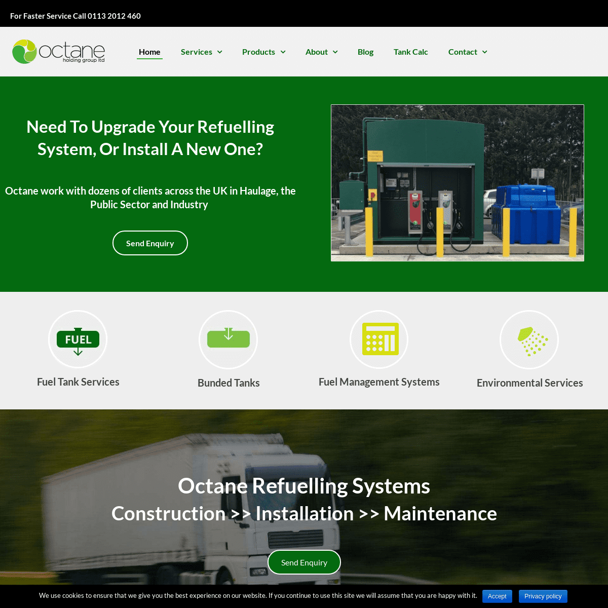 Octane Refuelling Systems // Fuel Management & Construction