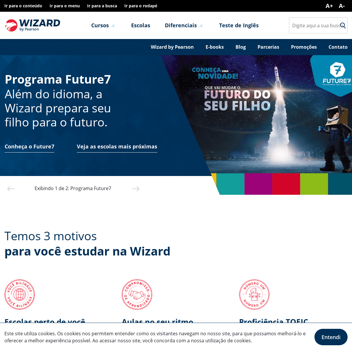A complete backup of wizard.com.br