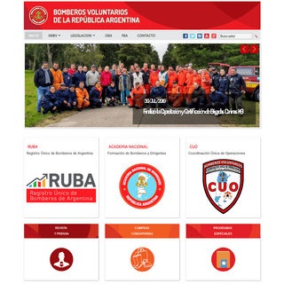 Bomberos Voluntarios de Argentina - Sistema nacional de Bomberos Voluntarios de la Republica Argentina