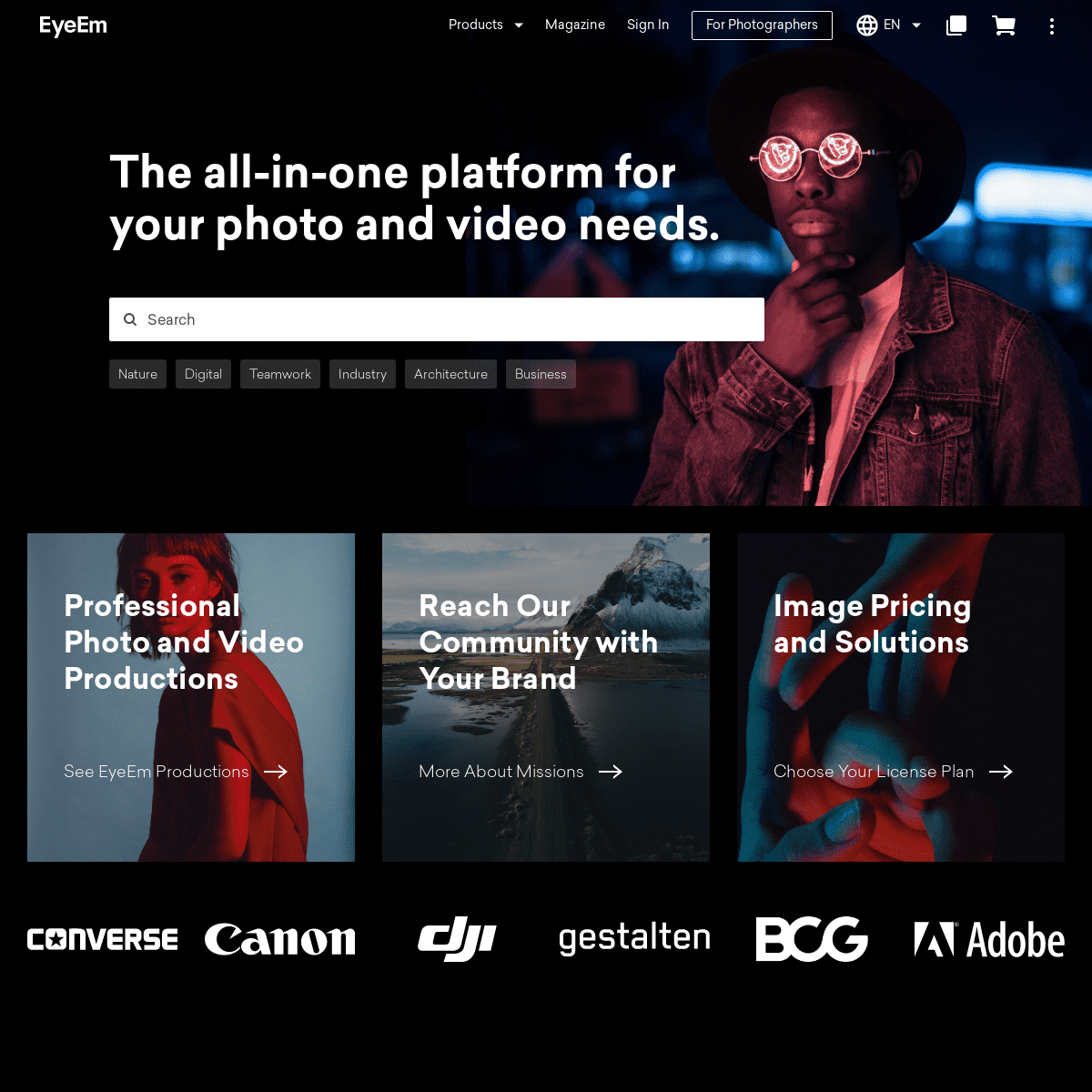 EyeEm - Your source for outstanding imagery