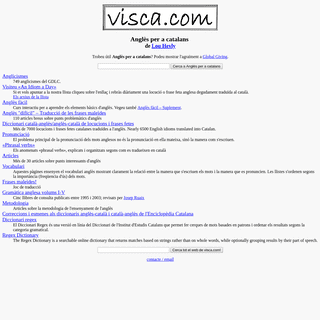 A complete backup of visca.com