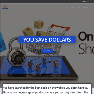 Home Page - You Save Dollars