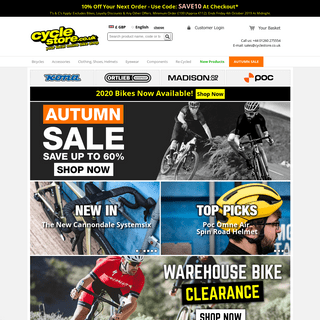 Mountain Bikes | Road Bikes | Cycling Clothing | Bicycle Accessories