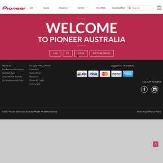 Homepage - Pioneer