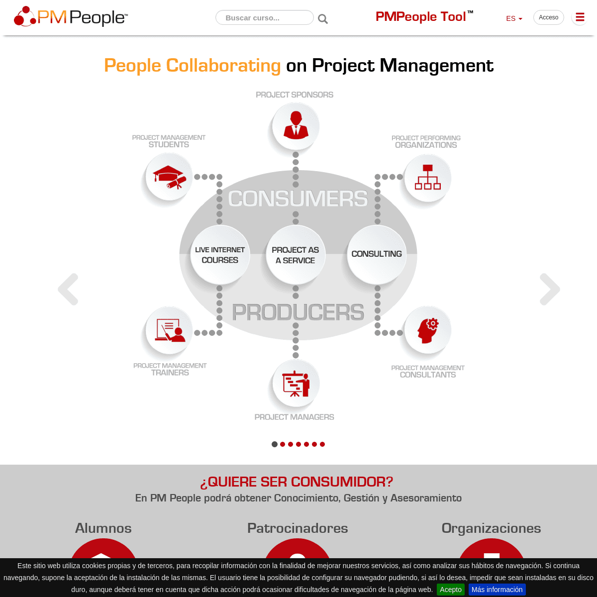 Certificación en Dirección de Proyectos. People Collaborating on Project Management