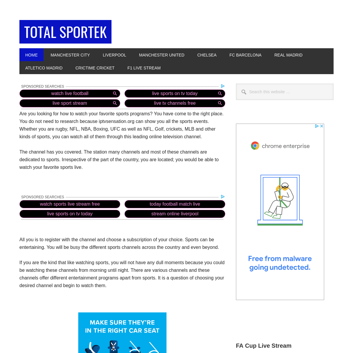 A complete backup of totalsporteks.com