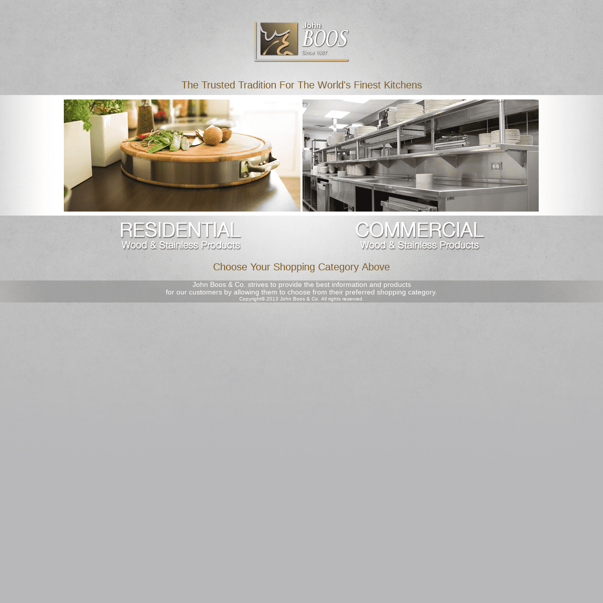 John Boos & Co. - Wood Cutting Boards - Butcher Blocks - Kitchen Countertops - Stainless Steel Foodservice Equipment