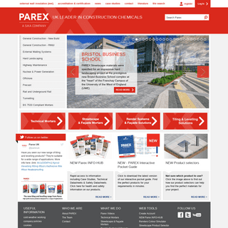 A complete backup of parex.co.uk