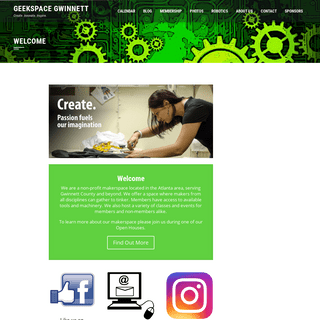 Geekspace Gwinnett – Create. Innovate. Inspire.