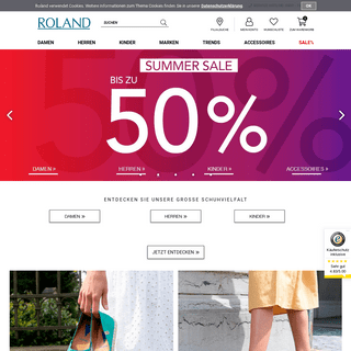 ROLAND Onlineshop – Schuhe, Taschen und Accessoires
