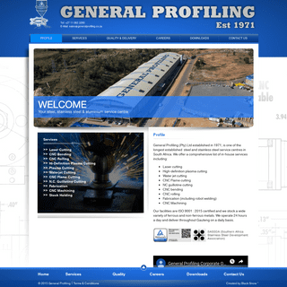 General Profiling | ISO 9001 : 2008 Certified