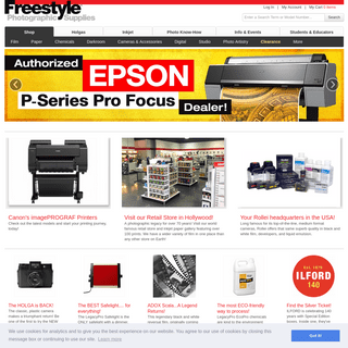 Home | Freestyle Photographic Supplies