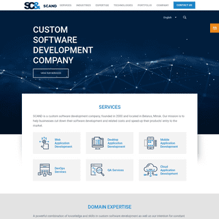 Custom Software Development Company | SCAND
