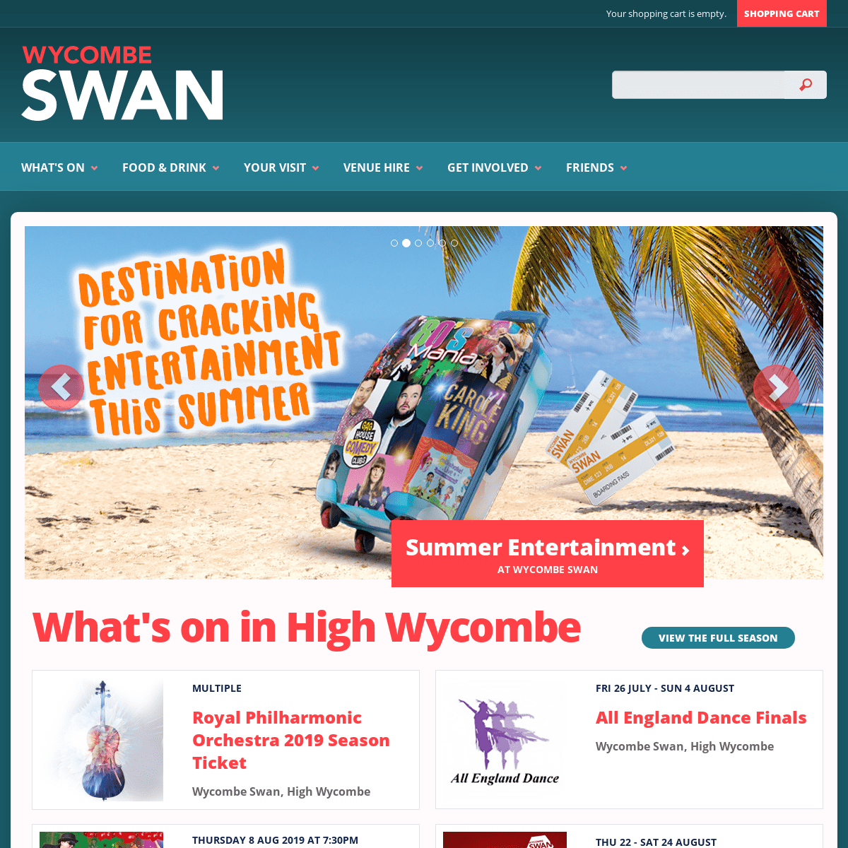 Wycombe Swan | High Wycombe | Theatre and Old Town Hall