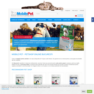 MobilePet | Petshop si Farmacie Online Bucuresti | Animalutul Tau Conteaza