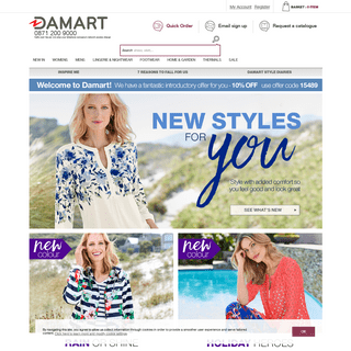 Stylish & comfortable ladies clothing, shoes & thermals | Damart