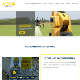 Serviço com Drones | Mapeamento com Drone | Aero Drone Brasil