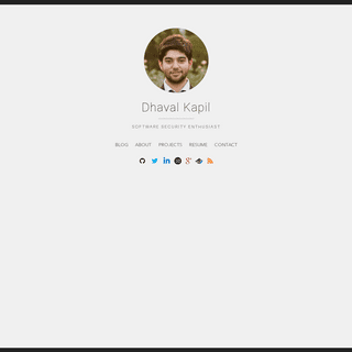 A complete backup of dhavalkapil.com