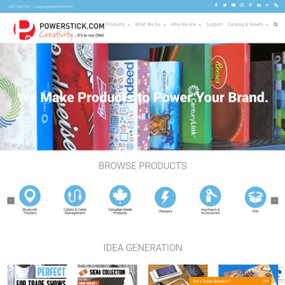 Powerstick.com – Creativity…it's in our DNA