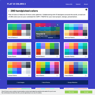 Palettes | Flat UI Colors 