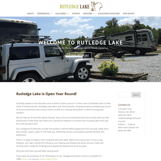 Rutledge Lake | Just another WordPress site
