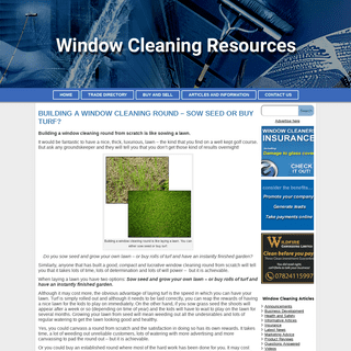 Window Cleaning Resources