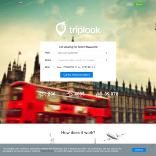 Triplook - Find fellow travelers