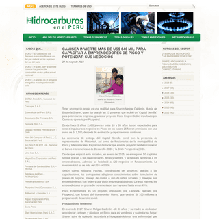  Hidrocarburos en el Perú – Sociedad Nacional de Minería, Petróleo y Energía
