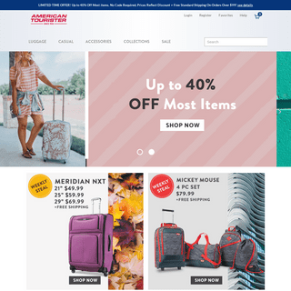 American Tourister - Pack More Fun | Stylish, High Quality and Fun Luggage you can rely on | Shop.AmericanTourister.com