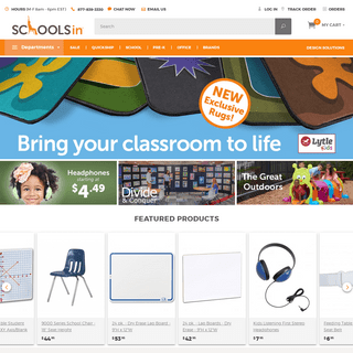 SCHOOLSin | School Furniture, Equipment & More