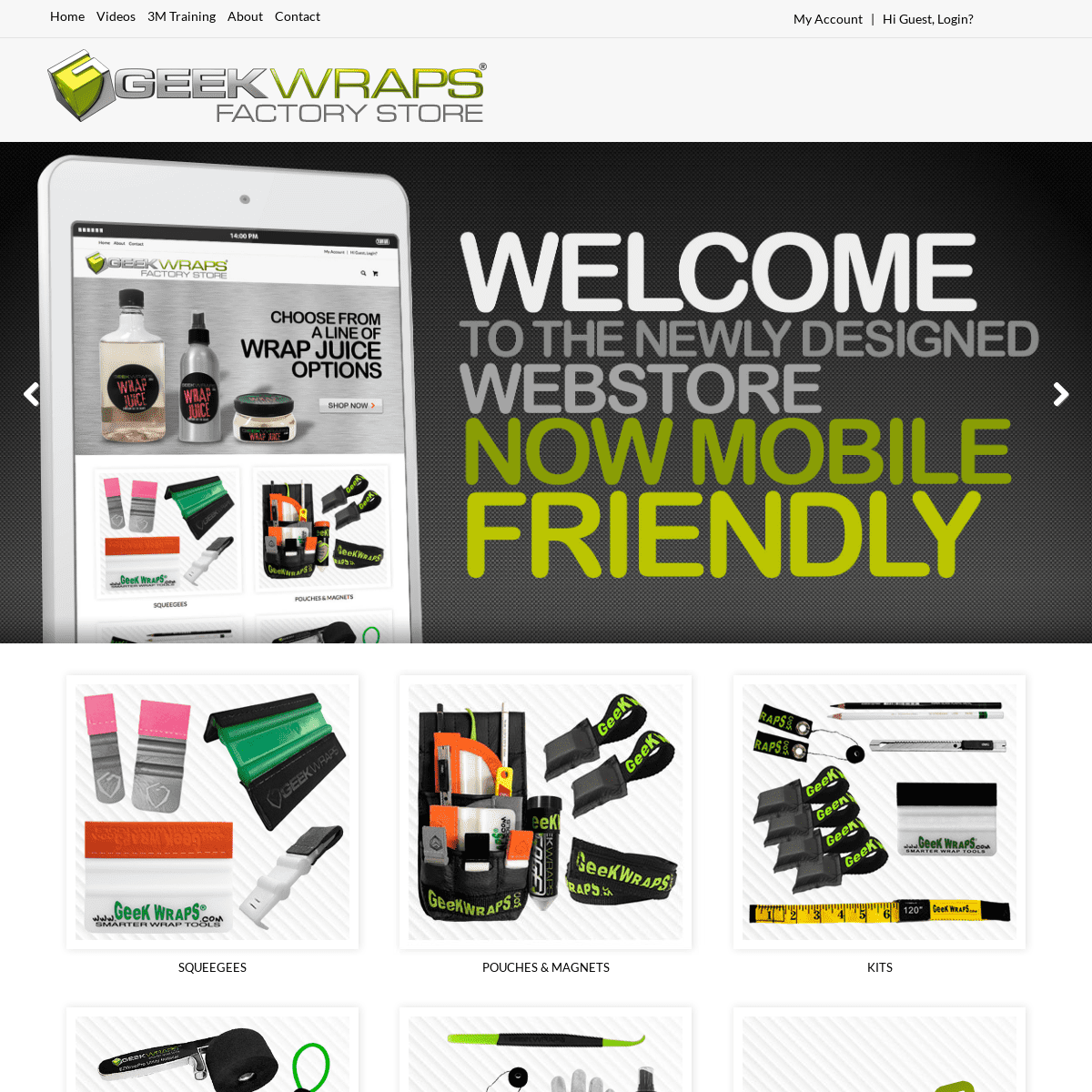 Welcome to Geek Wraps Factory Store
