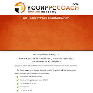 A complete backup of yourppccoach.com