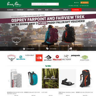 PADDY PALLIN -  Shop Outdoor Clothing, Hiking Gear & Camping Gear