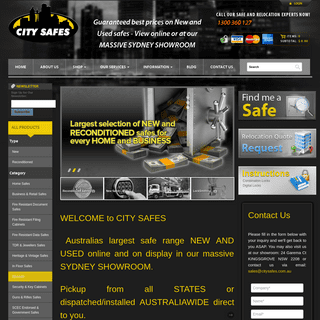 A complete backup of citysafes.com.au