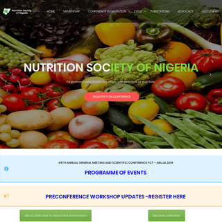 Nutrition Society of Nigeria â€“ Nutrition Society of Nigeria