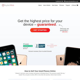 Sell Your Used or Broken iPhone with Buyback Boss